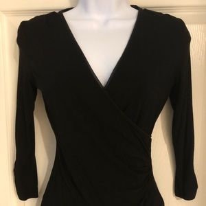 White House Black Market V-neck Blouse